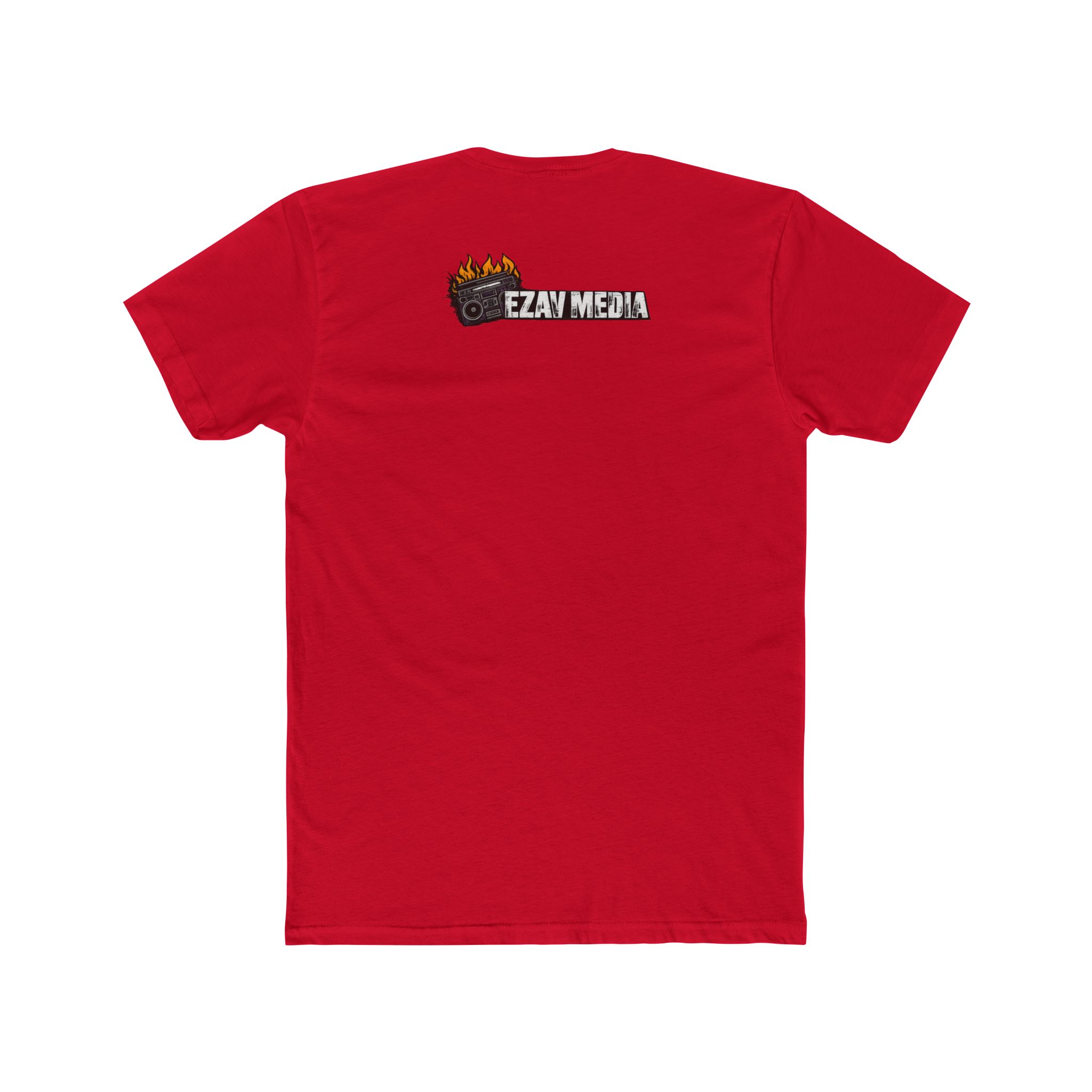 EZAV Media Tee Vintage Crew T-Shirt - Image 41