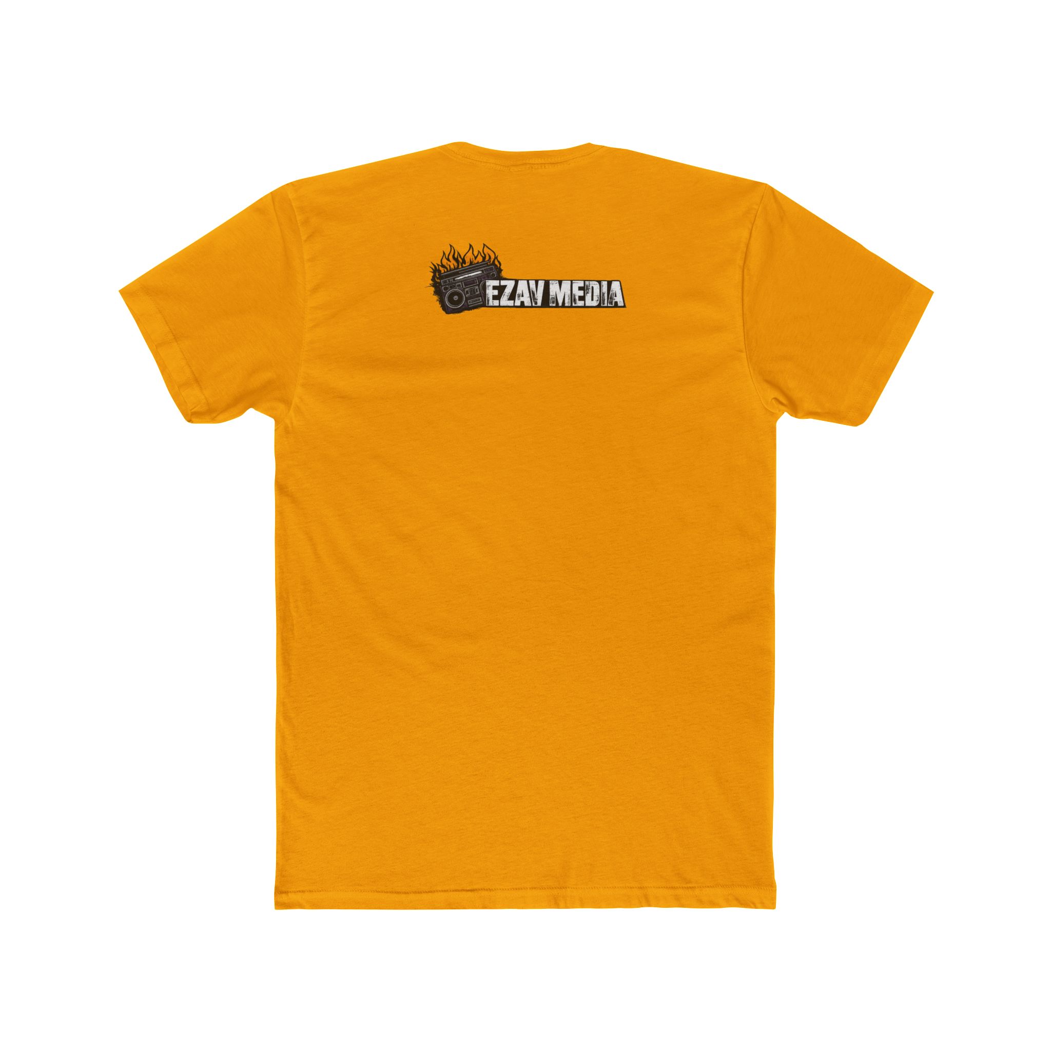 EZAV Media Tee Vintage Crew T-Shirt - Image 23
