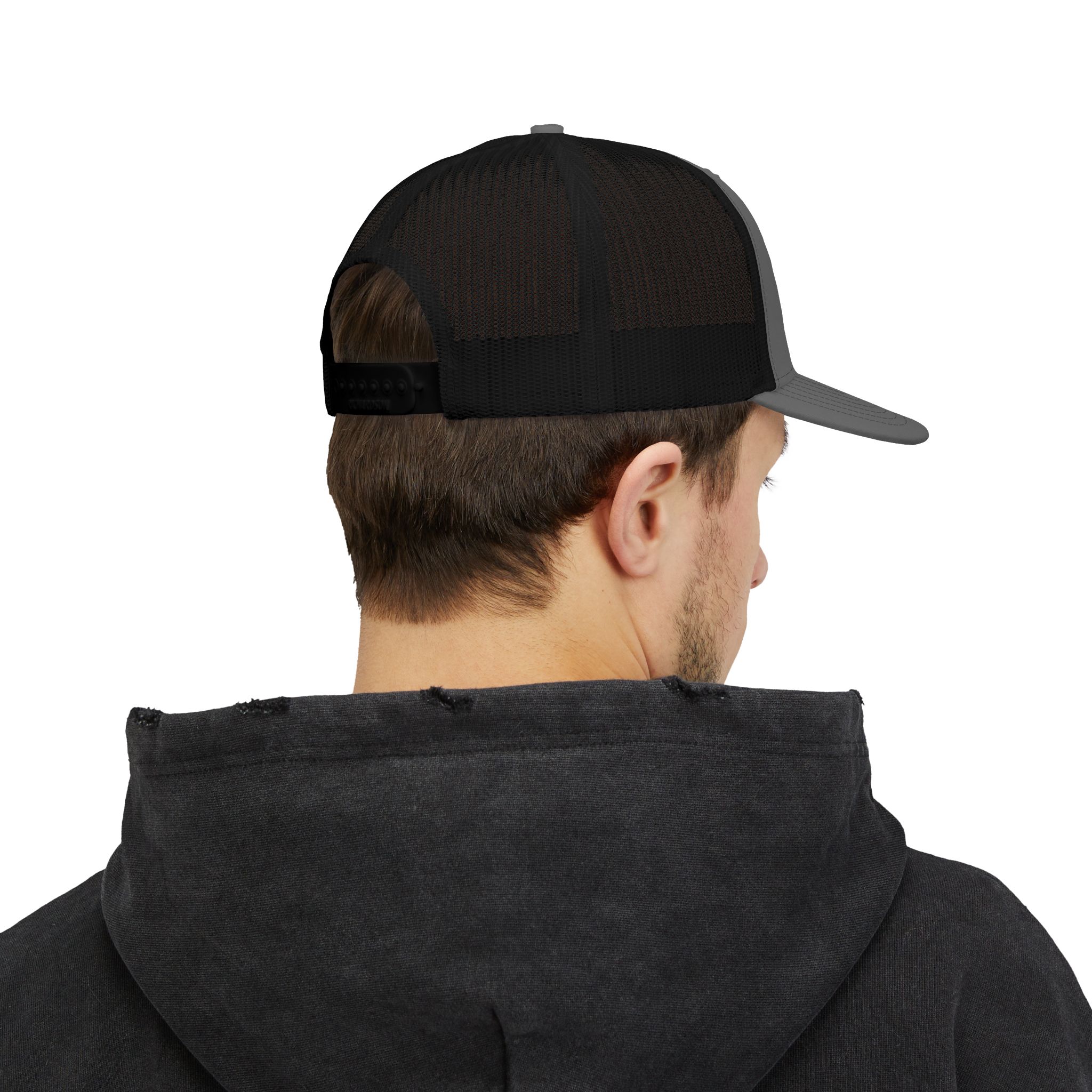 Embroidered 'EZAV MEDIA' Trucker Cap - Image 20